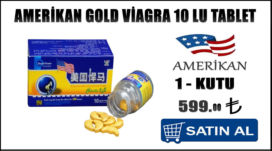 Amerikan gold viagra performans 10 lu tablet afrodizyak haplar