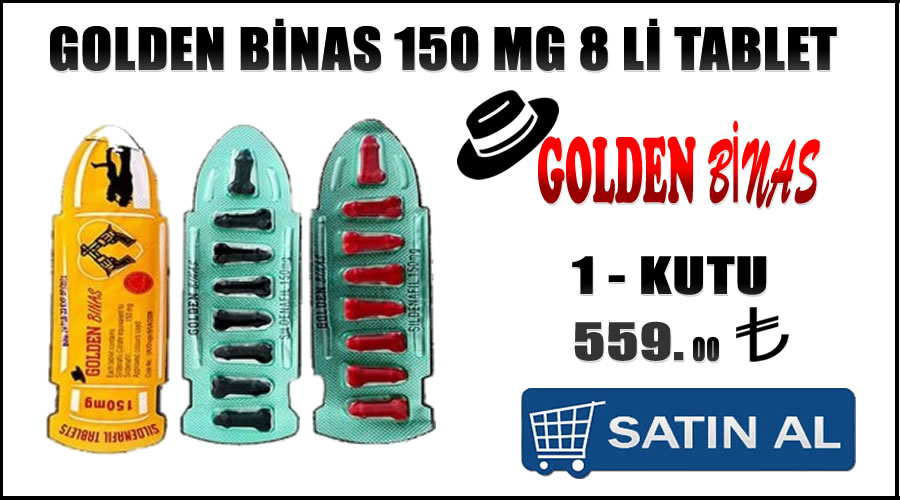 Golden binas 150 mg 8 li tablet performans artırıcı ürün önerileri