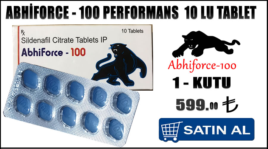 Abdiforce 100 performans 10 lu tablet İlişki öncesi önerilen ürünler