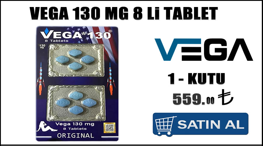 Vega 130 mg 8 li tablet ereksiyon sorununa ilaç