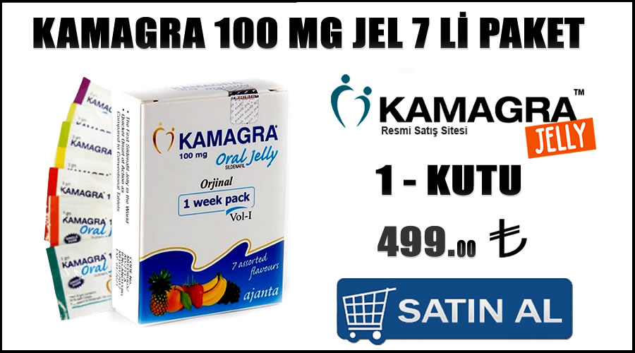 Kamagra 100 mg jel 7 li paket cinsel ürün kampanya